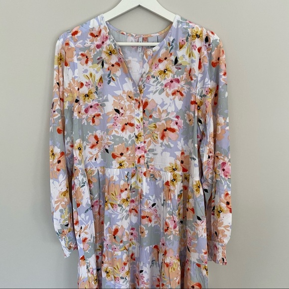 Anthropologie Floral Maxi Dress - Multicolor UI - Picture 2 of 3